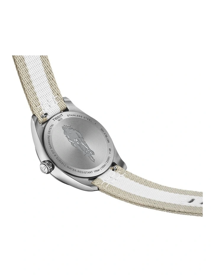 PR 100 Cycling 36mm Watch T1502101703700 in Grey image 4