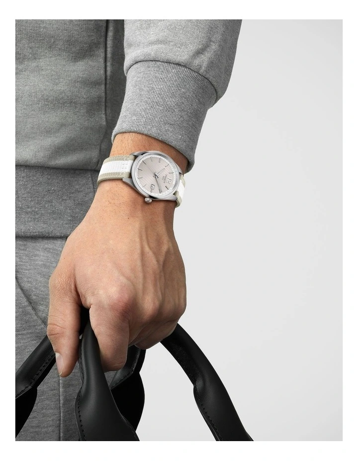 PR 100 Cycling 40mm Watch T1504101703700 in Grey image 2