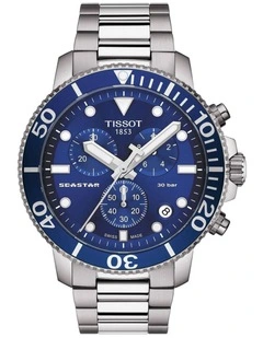 Seastar 1000 Chronograph T1204171104100 Watch in Blue