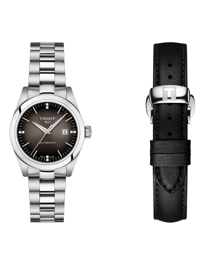 T-My Lady Automatic T1320071106600 Watch in Anthracite image 3