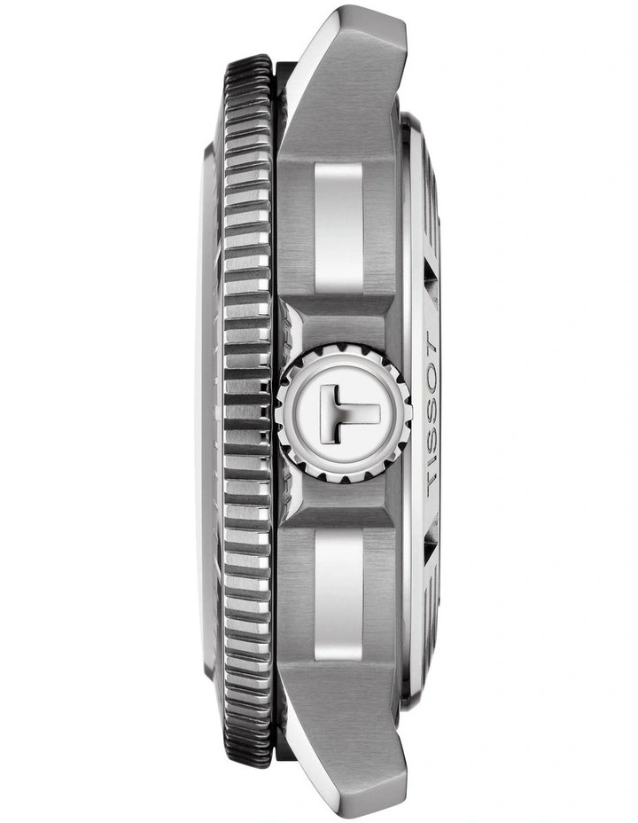 Seastar 2000 Professional Powermatic 80 T1206071104100 Automatic Watch in Aqua image 4