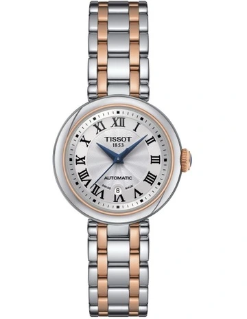 Bellissima Automatic T1262072201300 Watch in Grey/Rose Gold