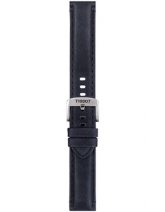 Official Leather 20mm Watch Strap in Blue