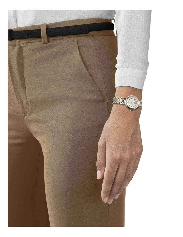 Bellissima Small Lady T126.010.22.013.00 Watch In Gold/Silver image 2