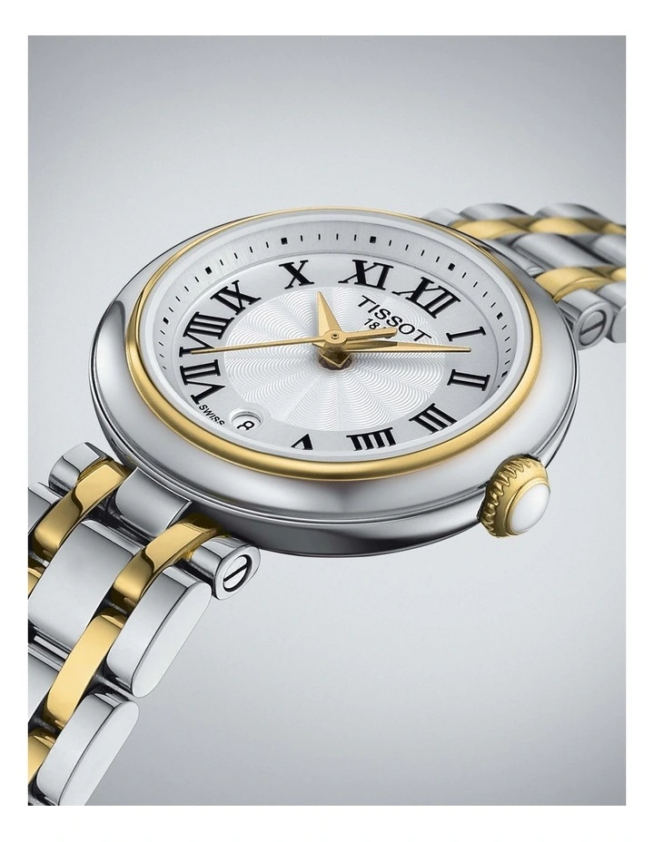 Bellissima Small Lady T126.010.22.013.00 Watch In Gold/Silver image 5