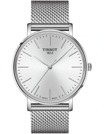 Everytime T1434101101100 Watch in Silver