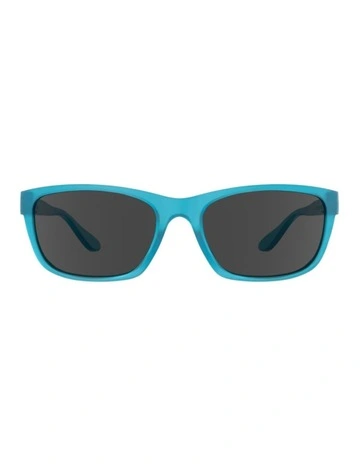 Azure blue Sunglasses with Polarised  grey lenses