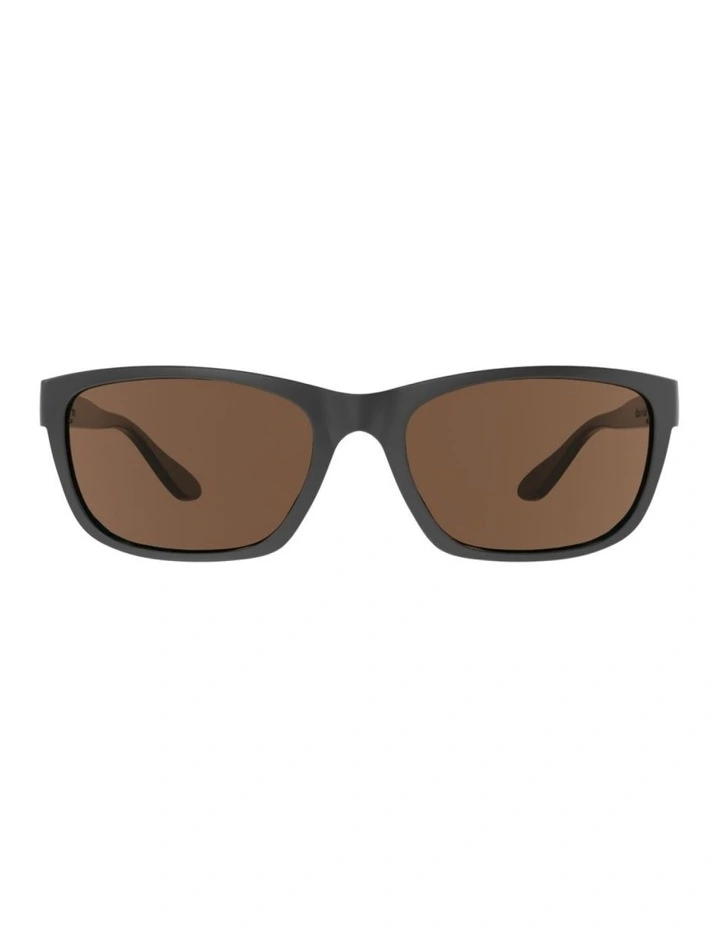 Polarised Brown Lenses Sunglasses in Grey image 1