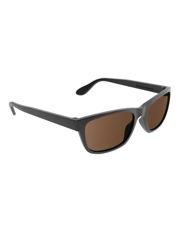 Polarised Brown Lenses Sunglasses in Grey image 3