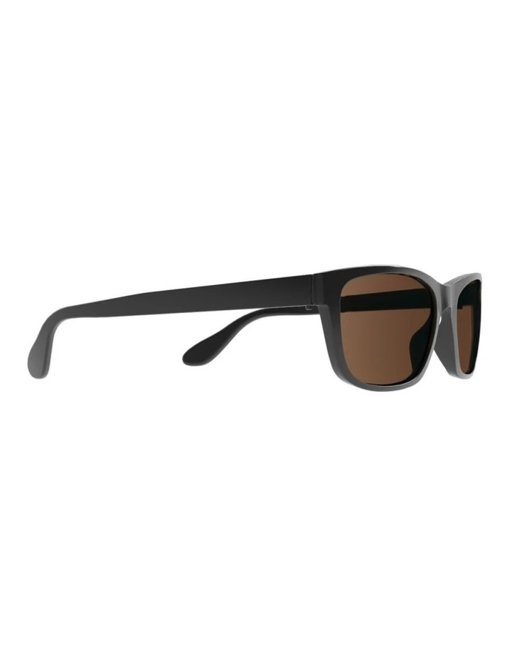 Polarised Brown Lenses Sunglasses in Grey image 4