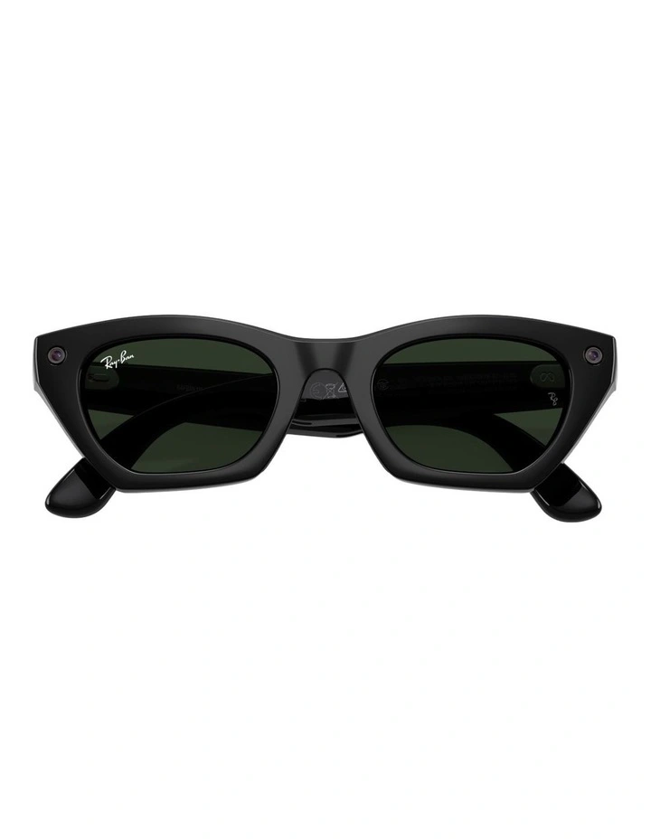 Ray-Ban Meta (Gen 3) Zena Injected Sunglasses in Black image 5