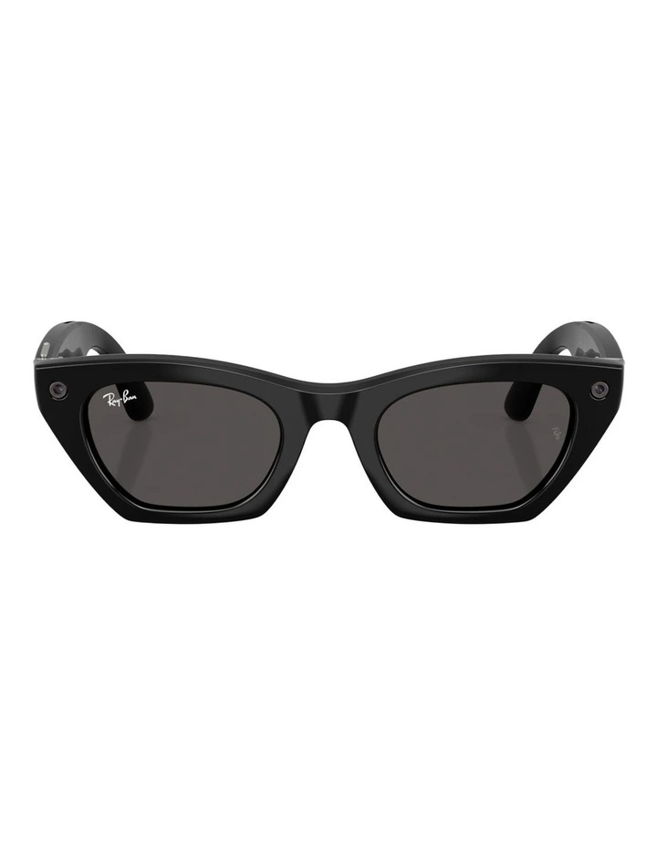 Ray-Ban Meta (Gen 3) Zena Injected Sunglasses in Black image 1