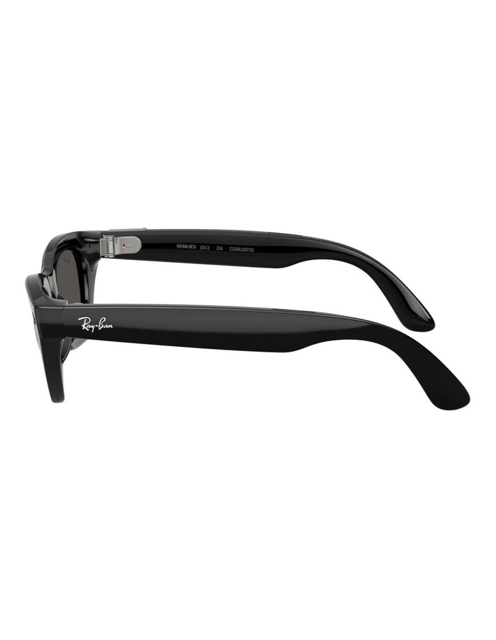 Ray-Ban Meta (Gen 3) Zena Injected Sunglasses in Black image 2