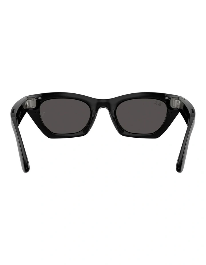 Ray-Ban Meta (Gen 3) Zena Injected Sunglasses in Black image 3