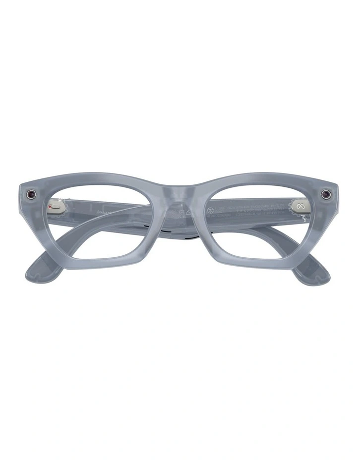 Ray-Ban Meta (Gen 3) Zena Injected Sunglasses in Grey image 4