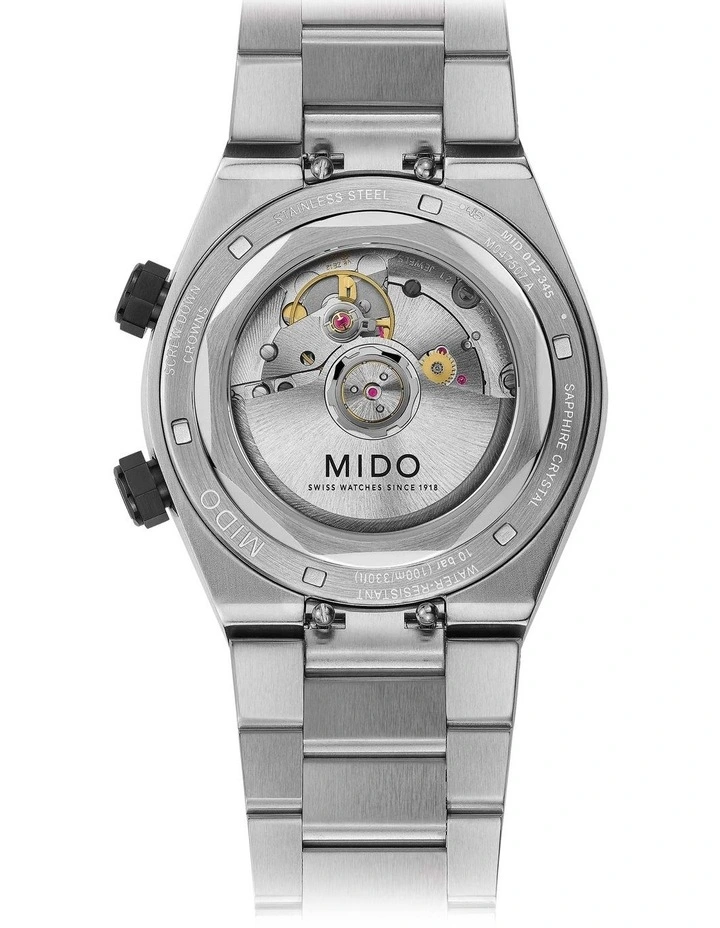 Multifort 8 Two Crowns Watch in Silver image 2