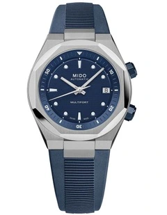 Multifort 8 Two Crowns Watch in Blue