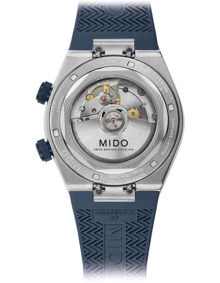 Multifort 8 Two Crowns Watch in Blue image 2