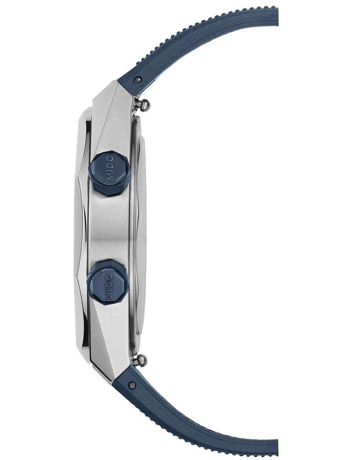 Multifort 8 Two Crowns Watch in Blue image 3
