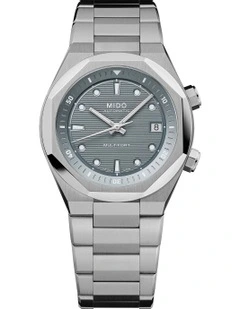Multifort 8 Two Crowns Watch in Grey