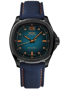 Multifort TV Big Date Watch in Blue