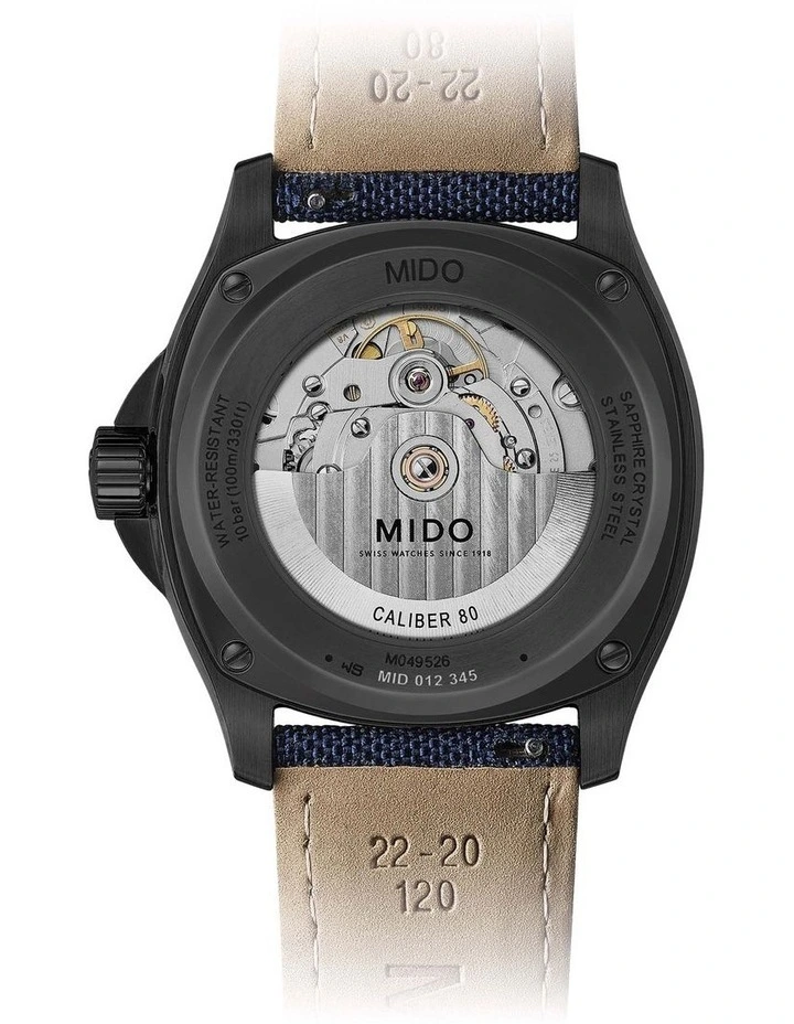 Multifort TV Big Date Watch in Blue image 2