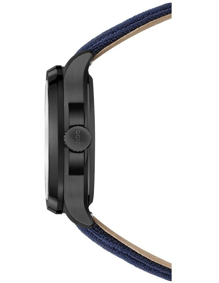 Multifort TV Big Date Watch in Blue image 3