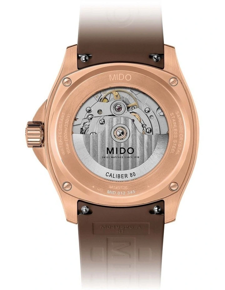 Multifort TV Big Date Watch in Brown image 2