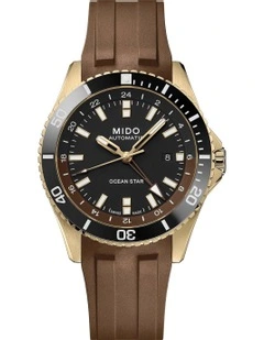Ocean Star GMT Watch in Black