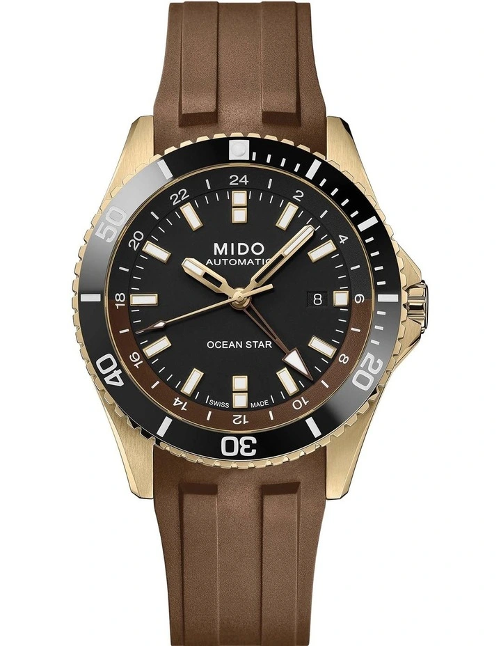 Ocean Star GMT Watch in Black image 1