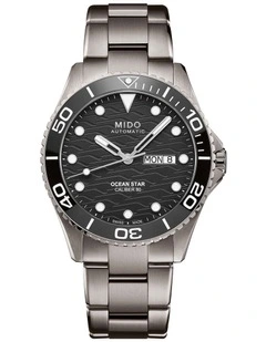 Ocean Star 200C Watch in Black