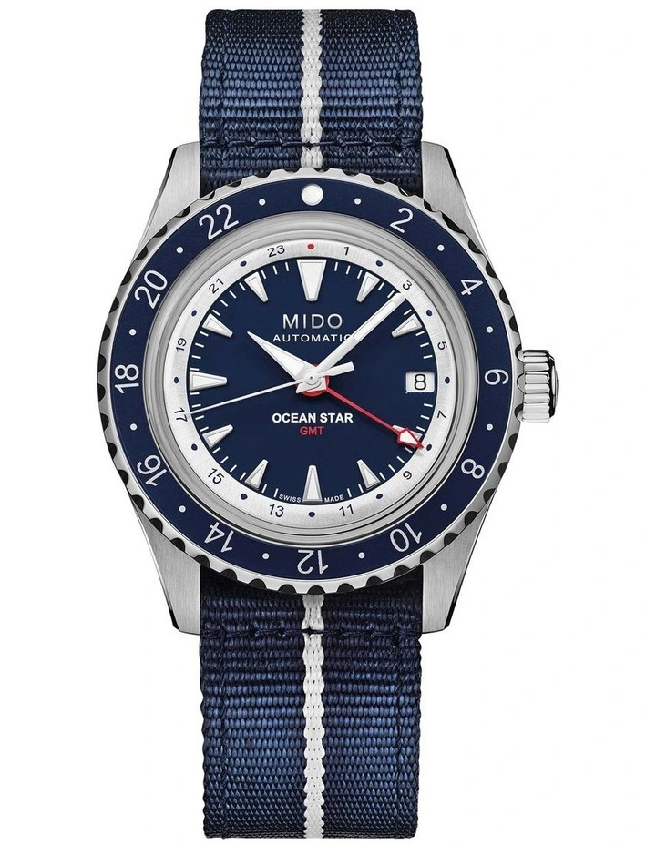 Ocean Star GMT Watch in Blue image 4