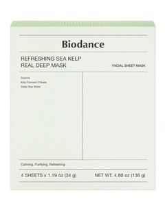 Refreshing Sea Kelp Real Deep Mask Bundle 4 Pieces