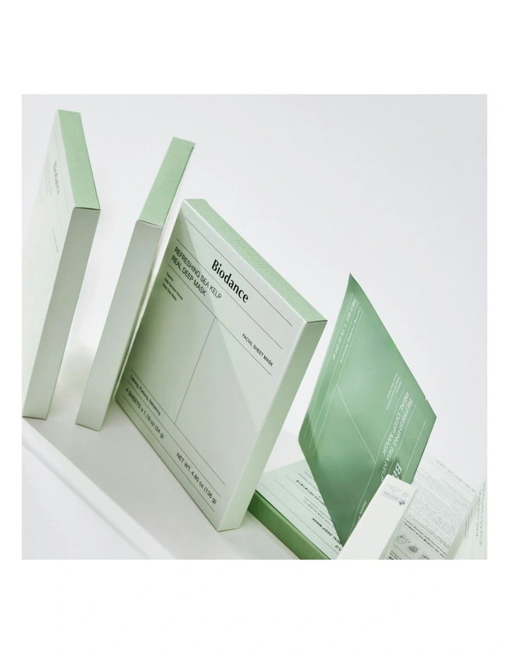 Refreshing Sea Kelp Real Deep Mask Bundle 4 Pieces image 4