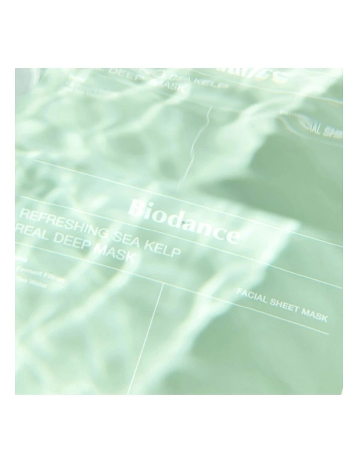 Refreshing Sea Kelp Real Deep Mask Bundle 4 Pieces image 5