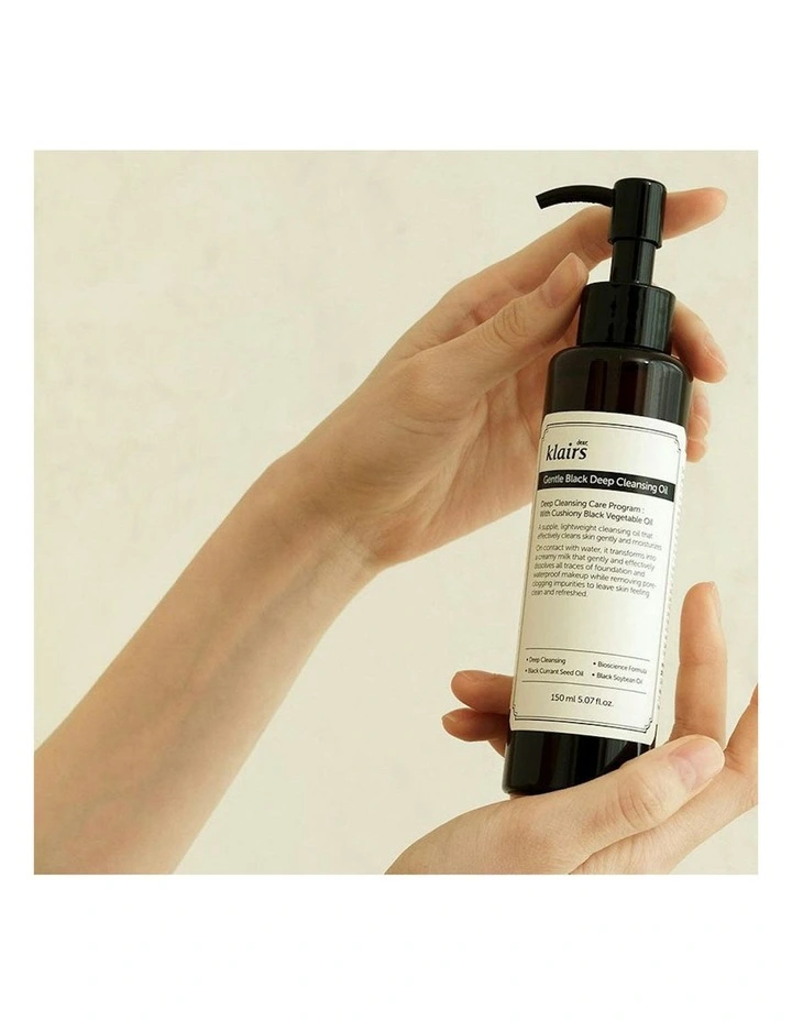Gentle Black Deep Cleansing Oil image 4