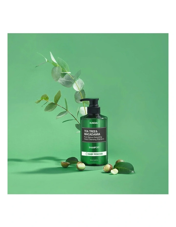 Tea Tree And Macadamia Deep Cleansing Shampoo Baby Powder image 3