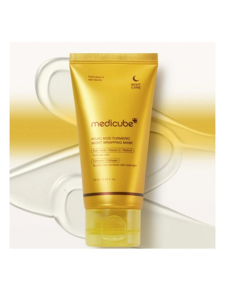 Kojic Acid Turmeric Night Wrapping Mask image 4