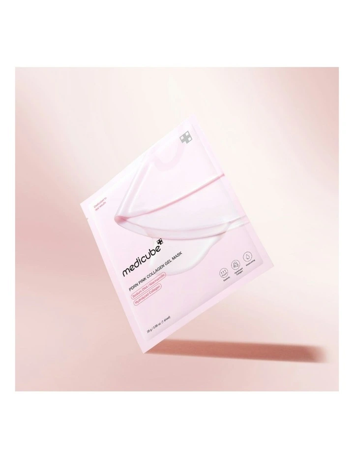 PDRN Pink Collagen Gel Mask Bundle 4 Picecs image 2