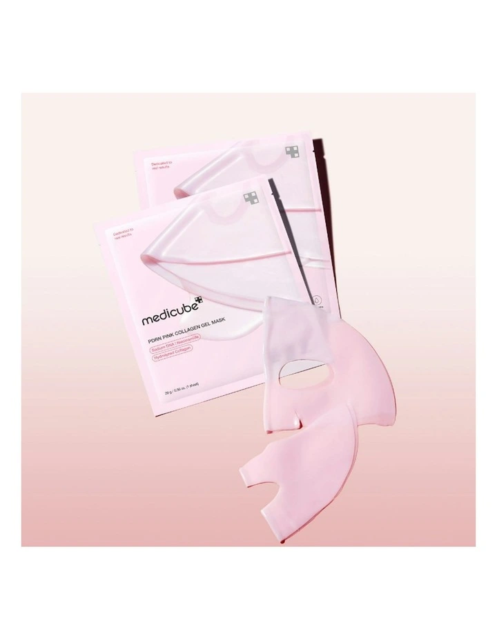 PDRN Pink Collagen Gel Mask Bundle 4 Picecs image 4