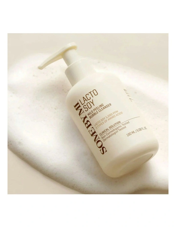 Lactosoy Mild Bubble Peeling Cleanser image 3