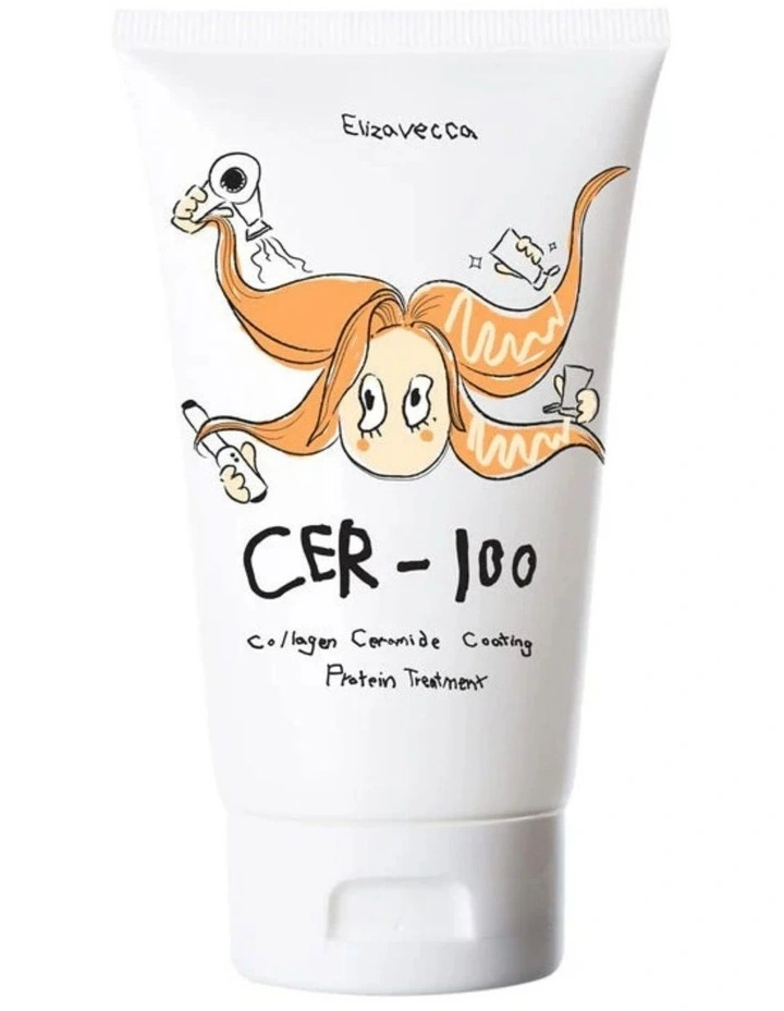 CER-100 Collagen Ceramide Coating Protein Treatment A 100ml image 1
