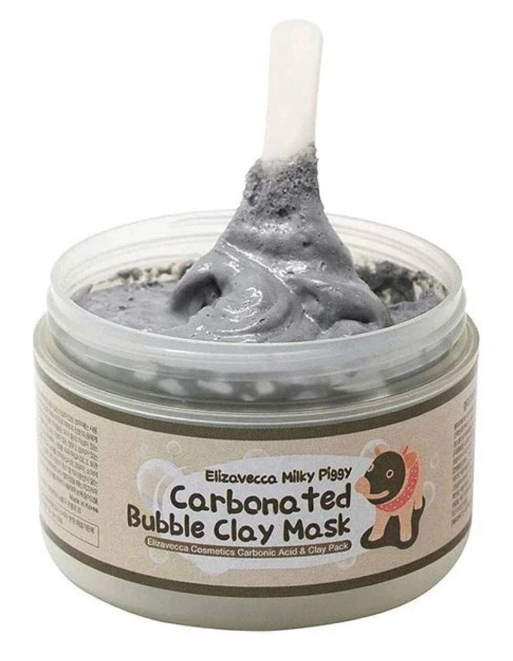 Milky Piggy Carbonated Bubble Clay Mask image 2