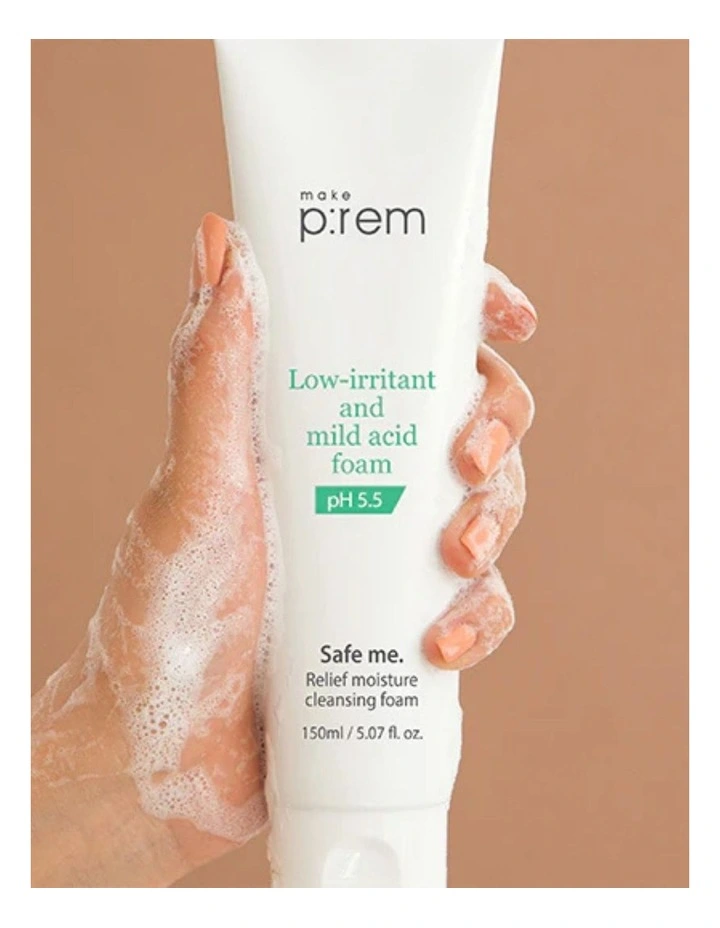 Safe Me Relief Moisture Cleansing Foam 150ml image 3