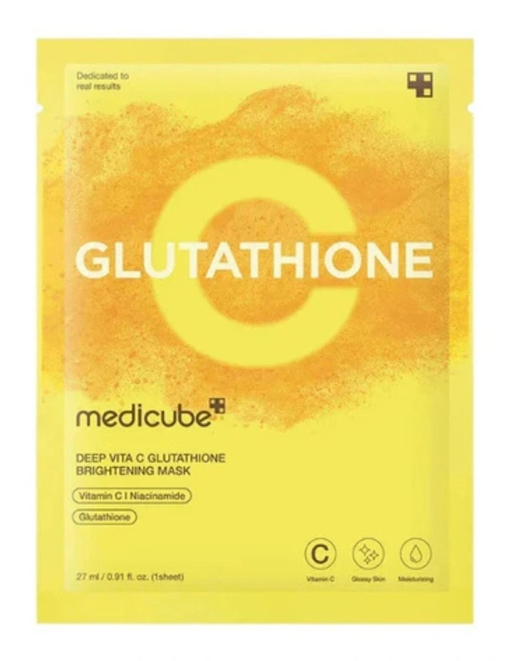 glutathione c melbourne Medicube Deep Vita C Glutathione Brightening Mask