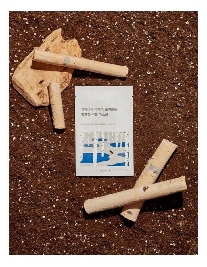 Birch Juice Moisturizing Mask Sheet Bundle 10 Pieces image 2