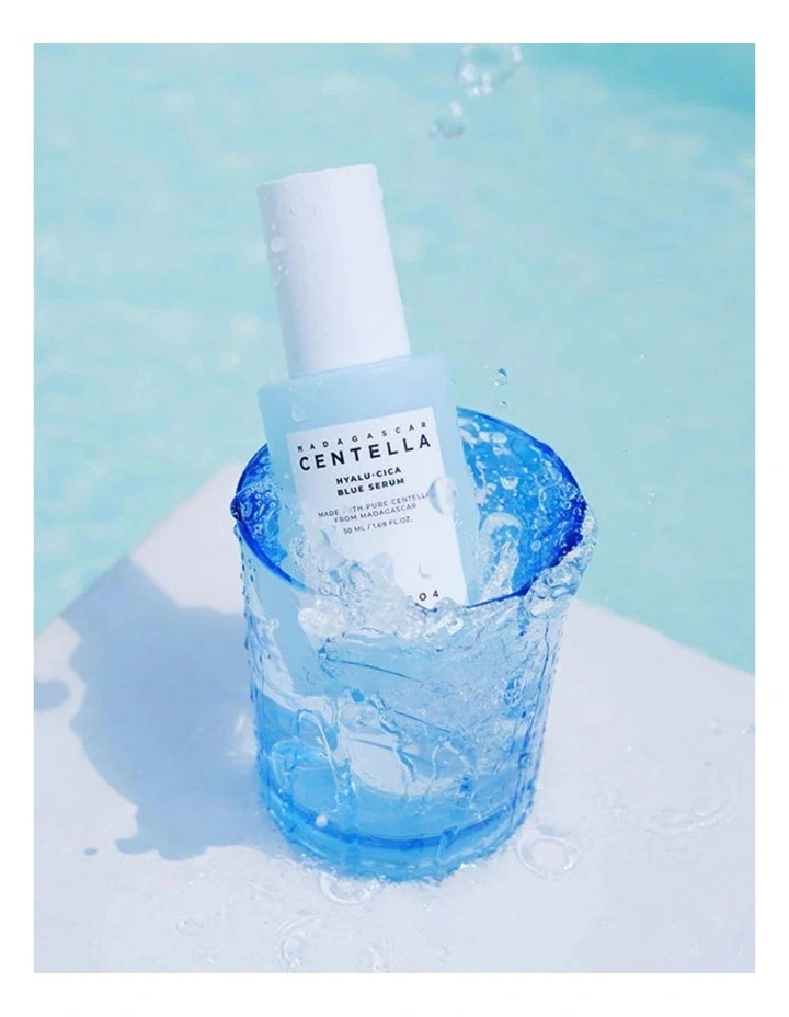 Madagascar Centella Hyalu-Cica Blue Serum 30ml image 2