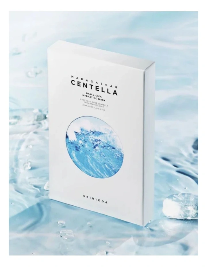 Madagascar Centella Hyalu-Cica Hydrating Mask 5 Pieces image 2