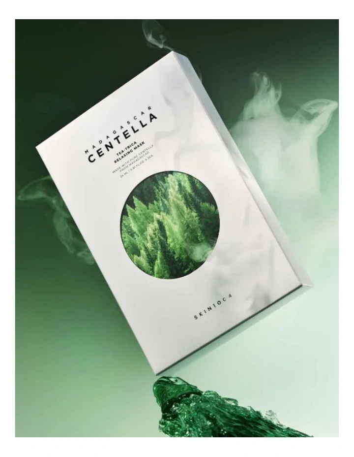 Madagascar Centella Tea-Trica Relaxing Mask 5 Pieces image 2