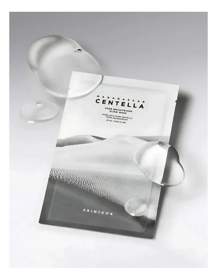 Madagascar Centella Tone Brightening Glow Mask 5 Pieces image 2
